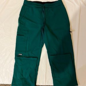 Greys Anatomy Hunter Green Scrub Pant